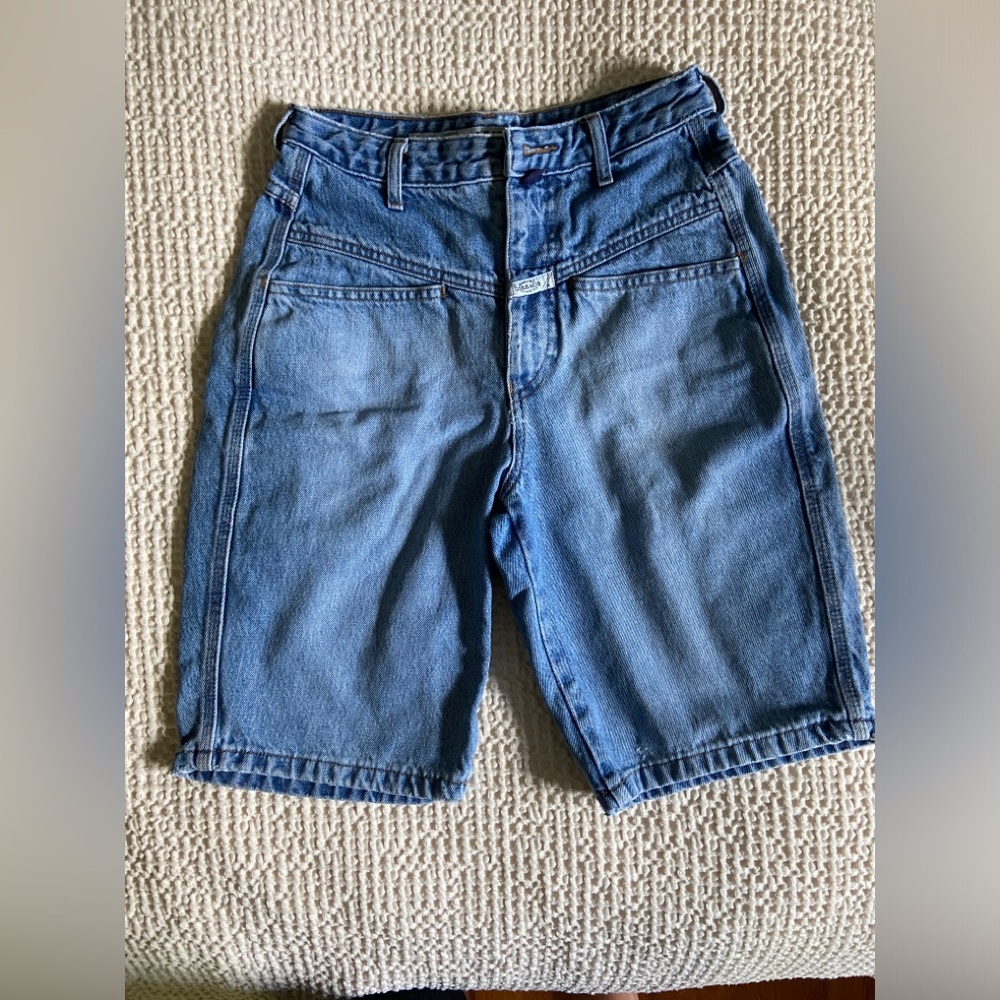 Vintage 90s Marithe Francois Girbaud Denim Shorts (Jorts)